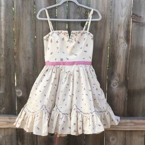 Betsey Johnson floral mini dress